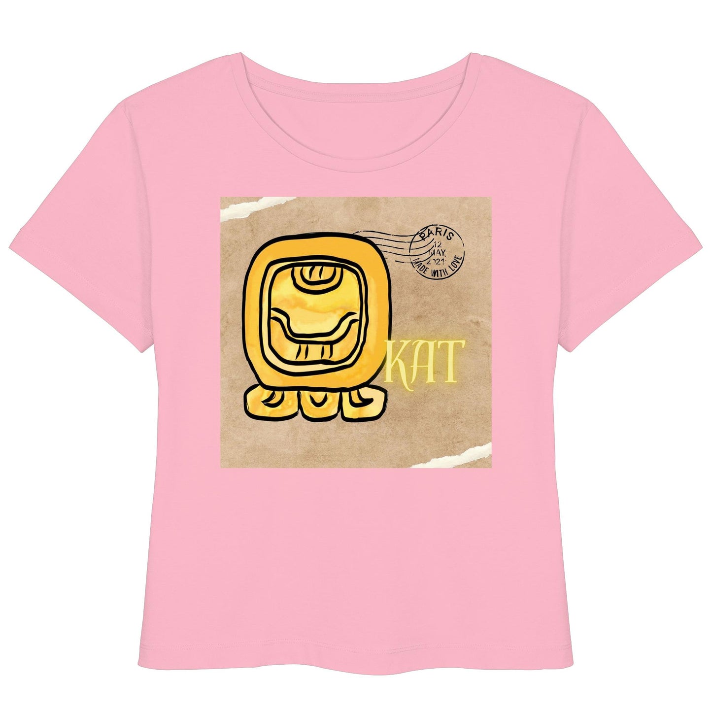 Womens Organic Lightweight T-Shirt - Gelber Same / Yellow seed