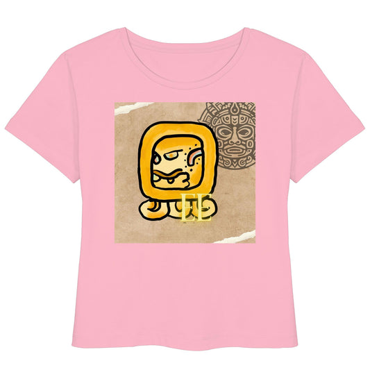 Womens Organic Lightweight T-Shirt - Gelbe Straße / yellow road