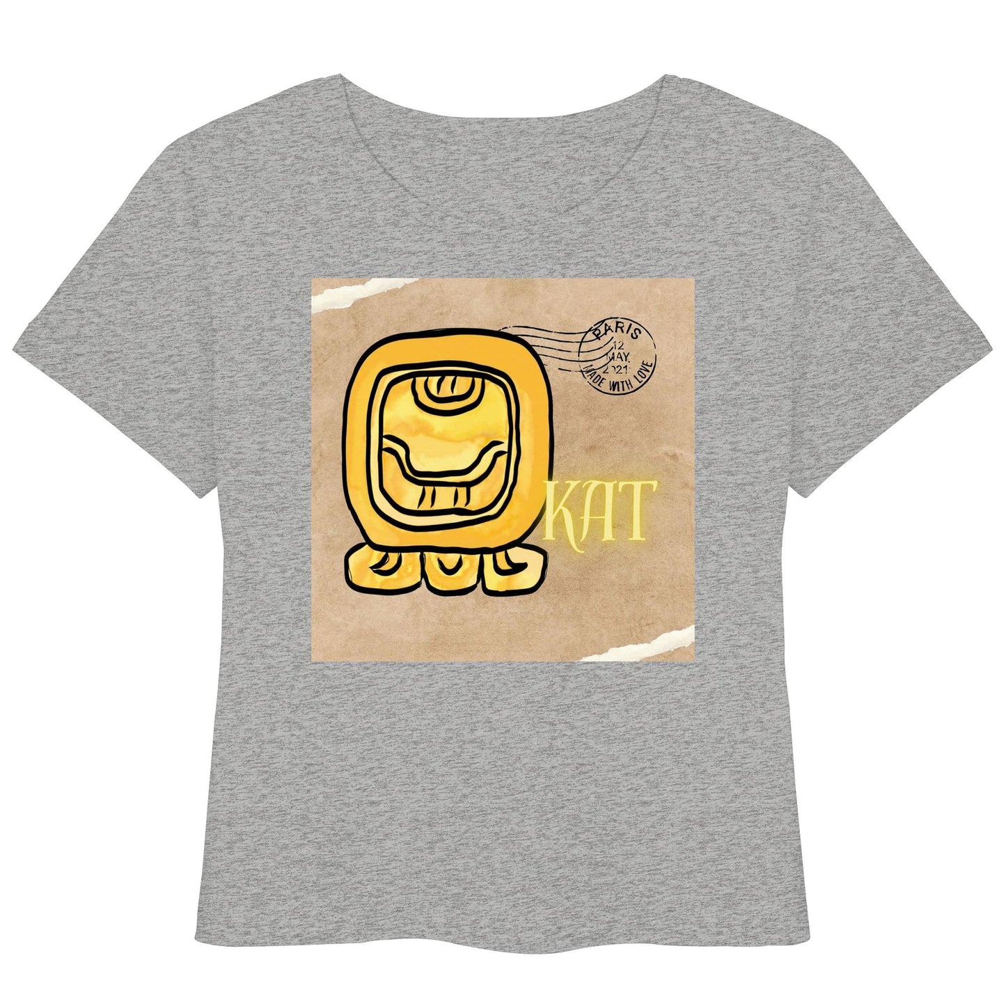 Womens Organic Lightweight T-Shirt - Gelber Same / Yellow seed