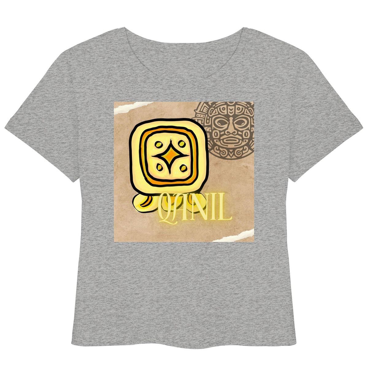 Womens Organic Lightweight T-Shirt - Gelber Stern / yellow star