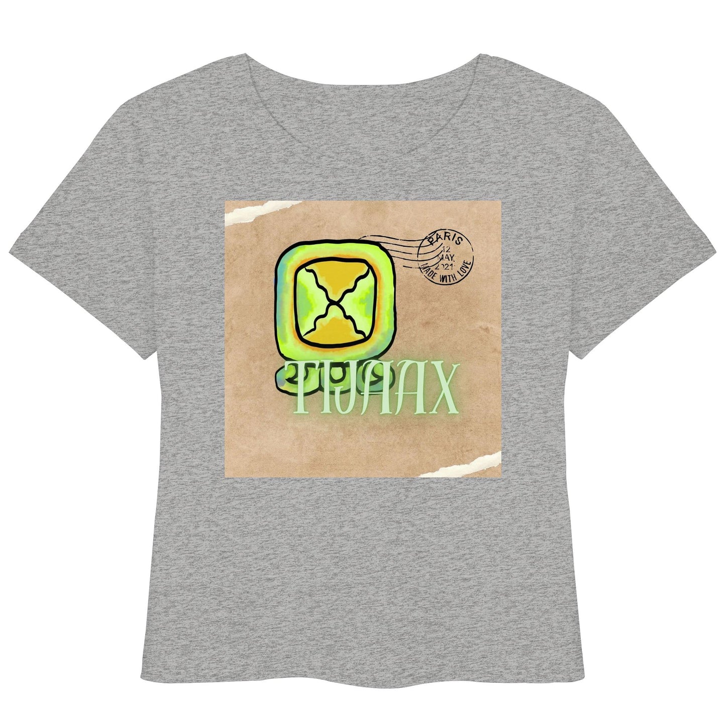 Womens Organic Lightweight T-Shirt - Weißer Zündstein / white flint