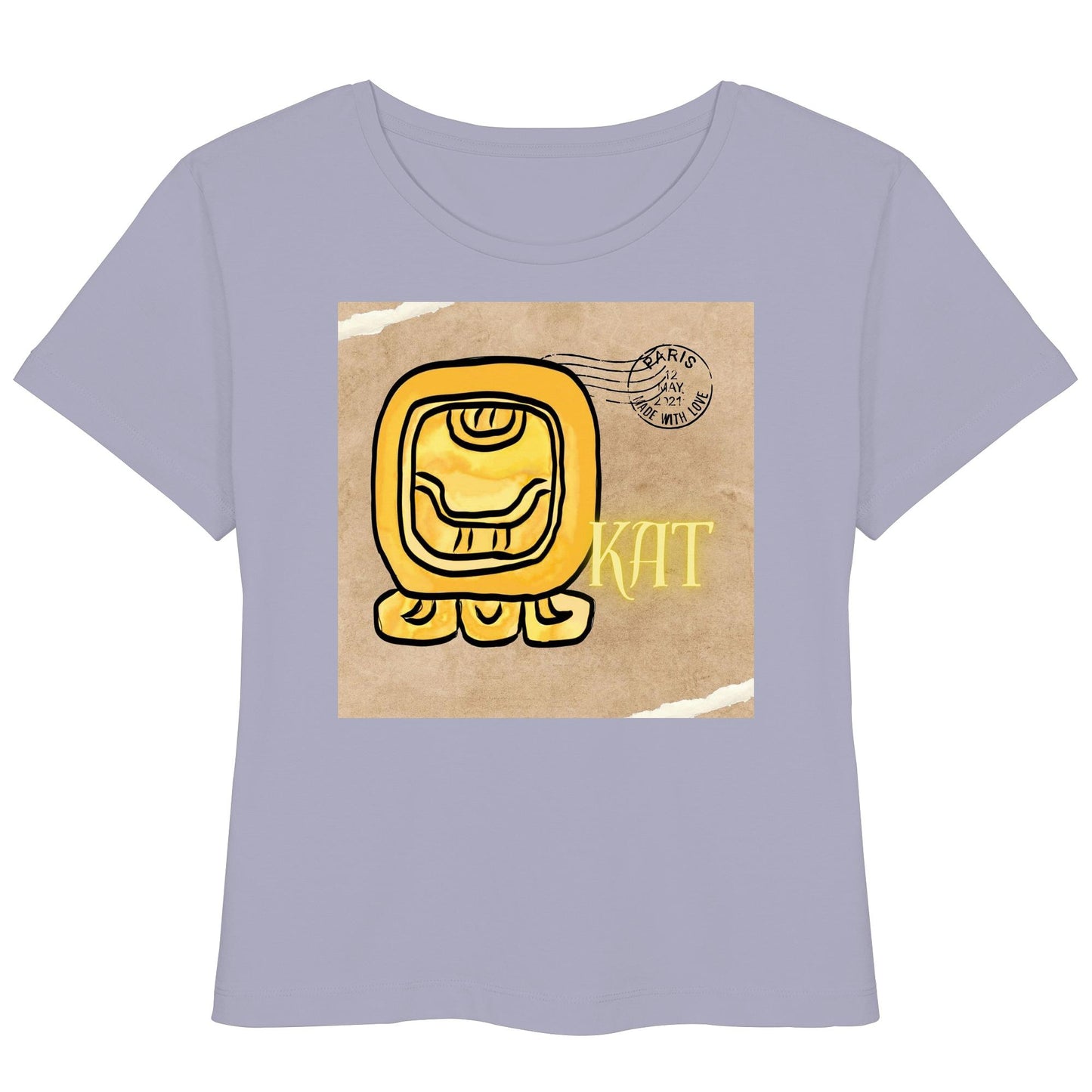 Womens Organic Lightweight T-Shirt - Gelber Same / Yellow seed