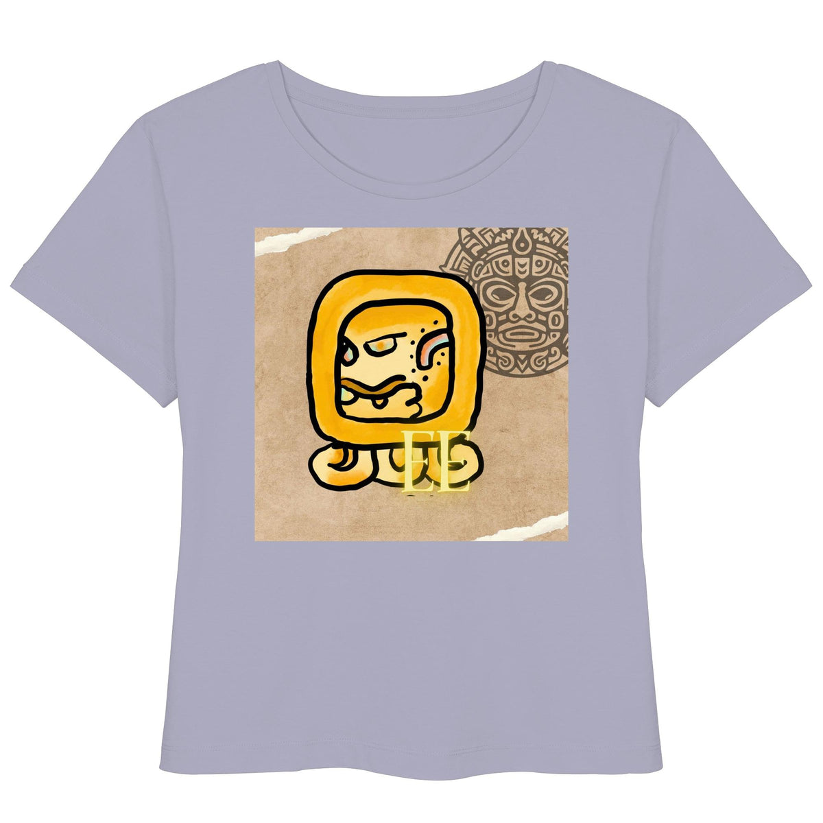 Womens Organic Lightweight T-Shirt - Gelbe Straße / yellow road