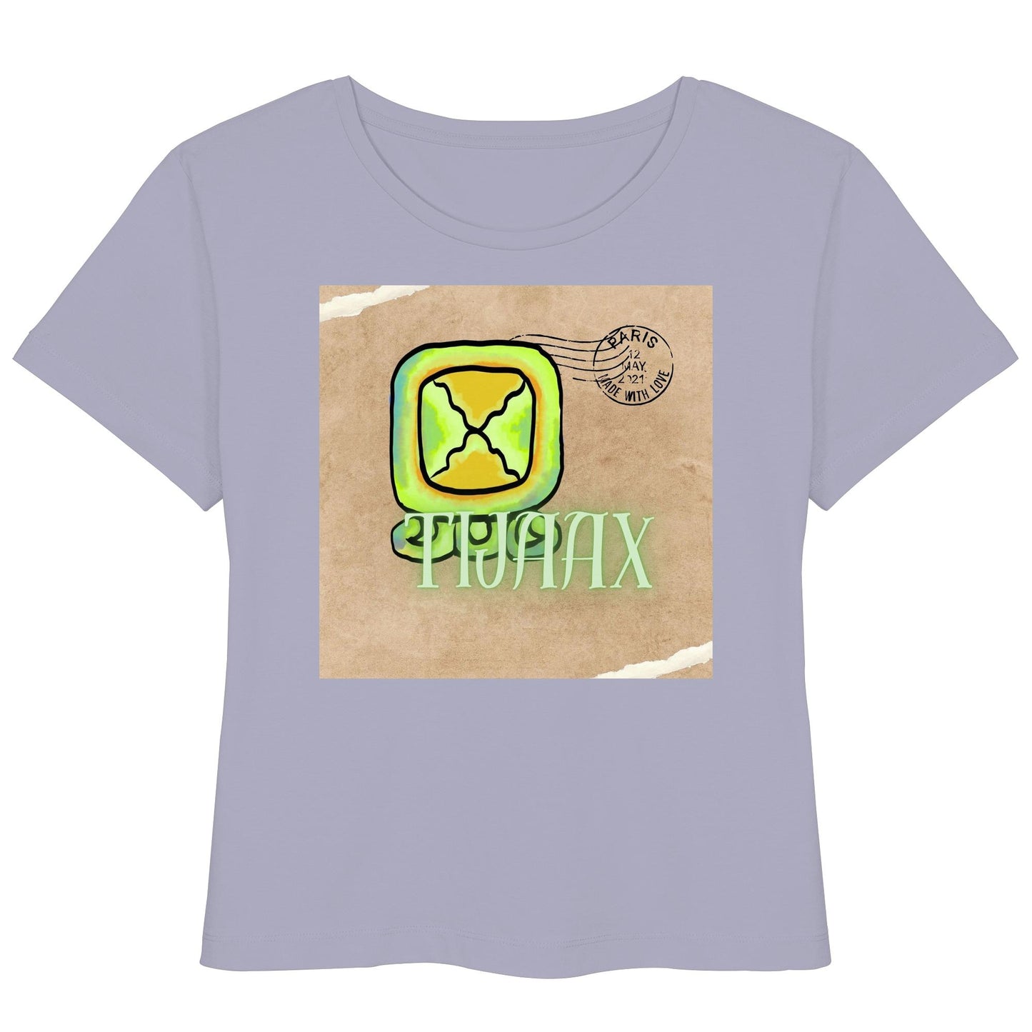 Womens Organic Lightweight T-Shirt - Weißer Zündstein / white flint