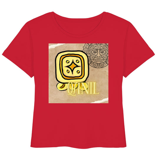 Womens Organic Lightweight T-Shirt - Gelber Stern / yellow star