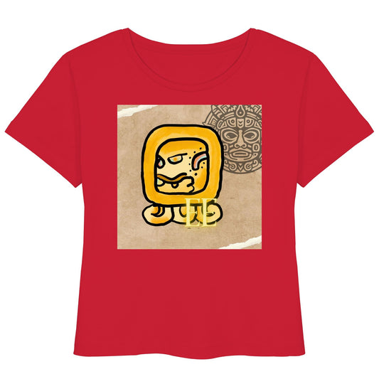 Womens Organic Lightweight T-Shirt - Gelbe Straße / yellow road